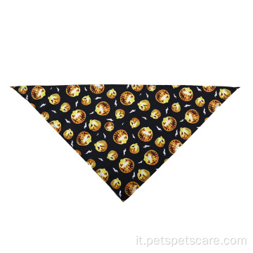 Cappelli della serie di halloween all&#39;ingrosso Triangolo sciarpa pet bandana